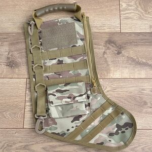 Camouflage Tactical Christmas stocking